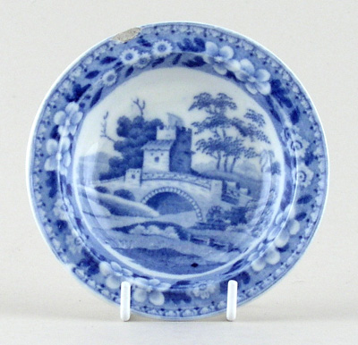 Toy Soup Plate c1840